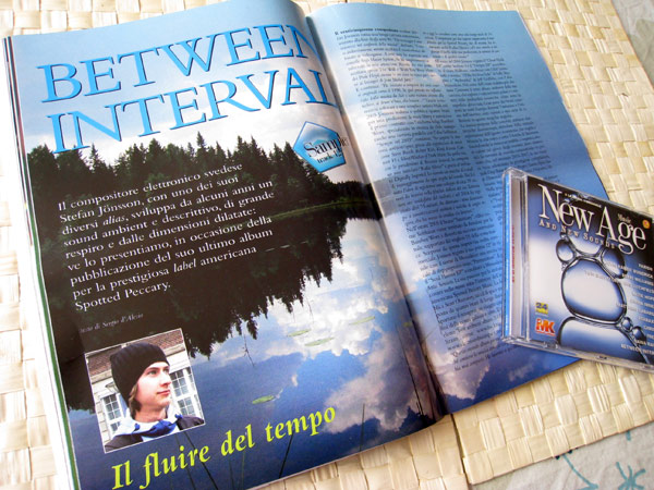 Between Interval featured in New Age and New Sounds